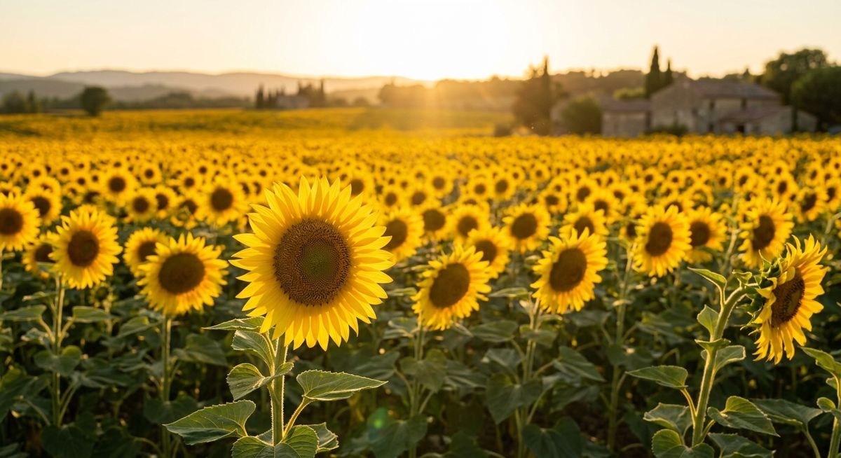 Tournesols dorés