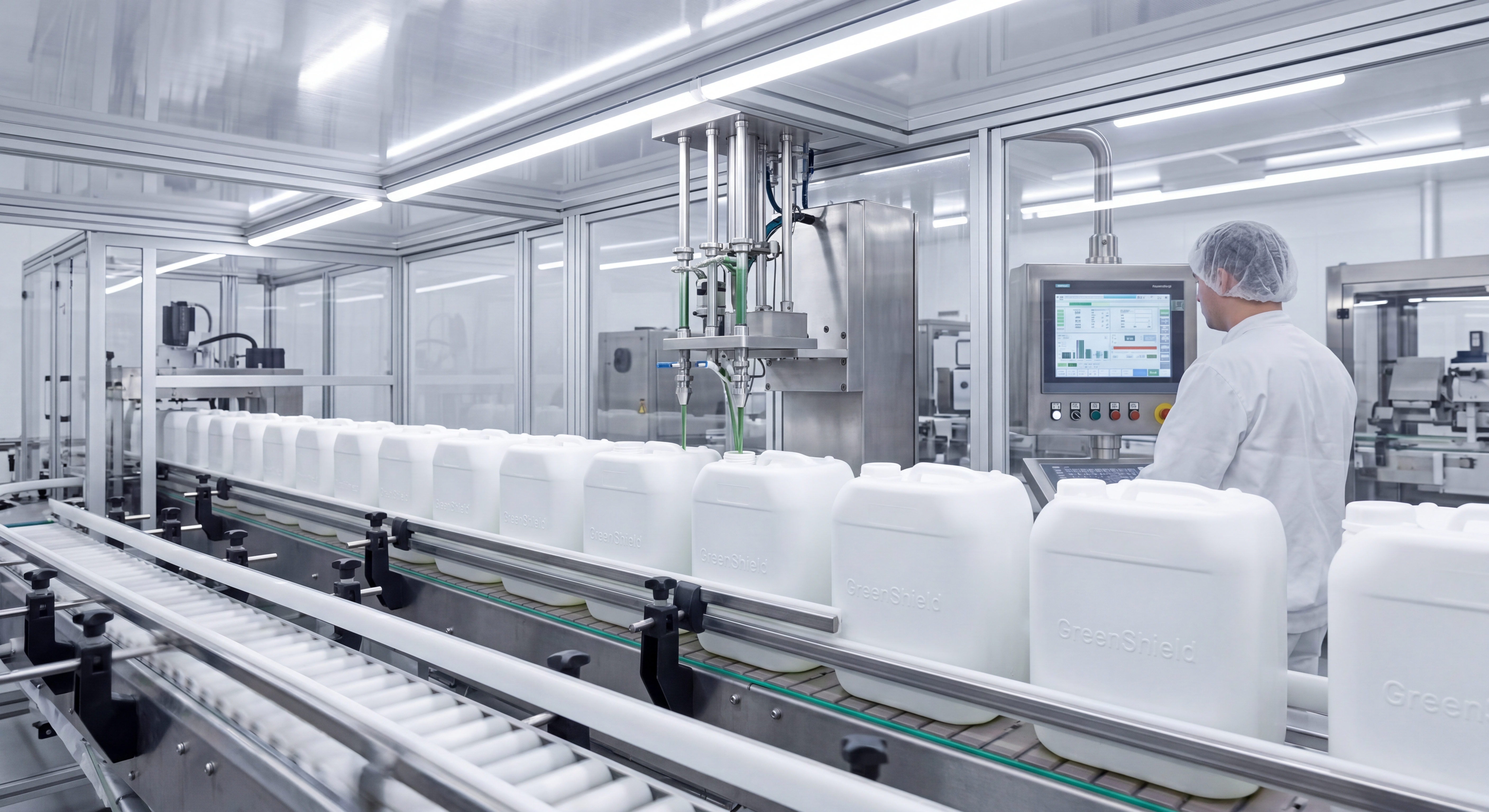 Ligne de production industrielle GreenShield