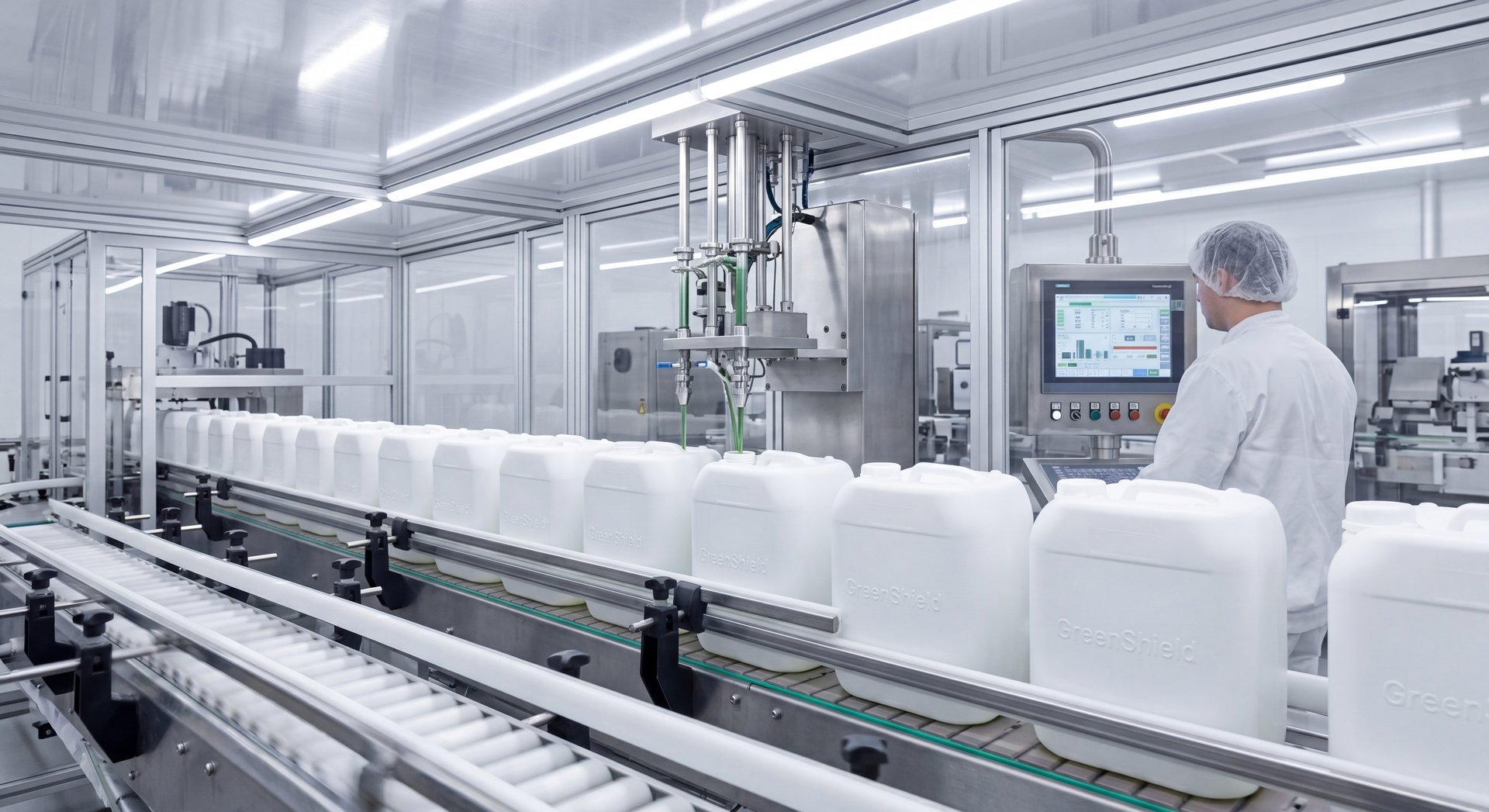 Laboratoire GreenShield — contrôle qualité