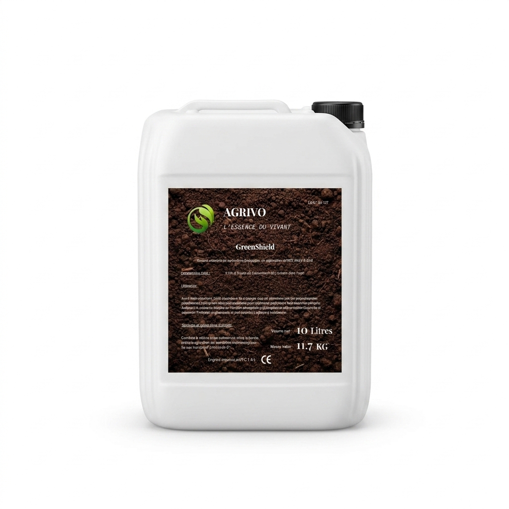 Bidon GreenShield 10L sur fond blanc